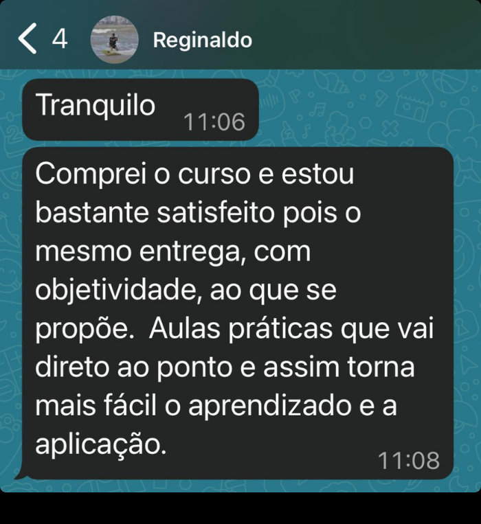 Depoimento de Reginaldo
