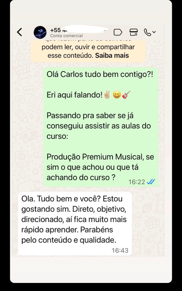 Depoimento de Carlos